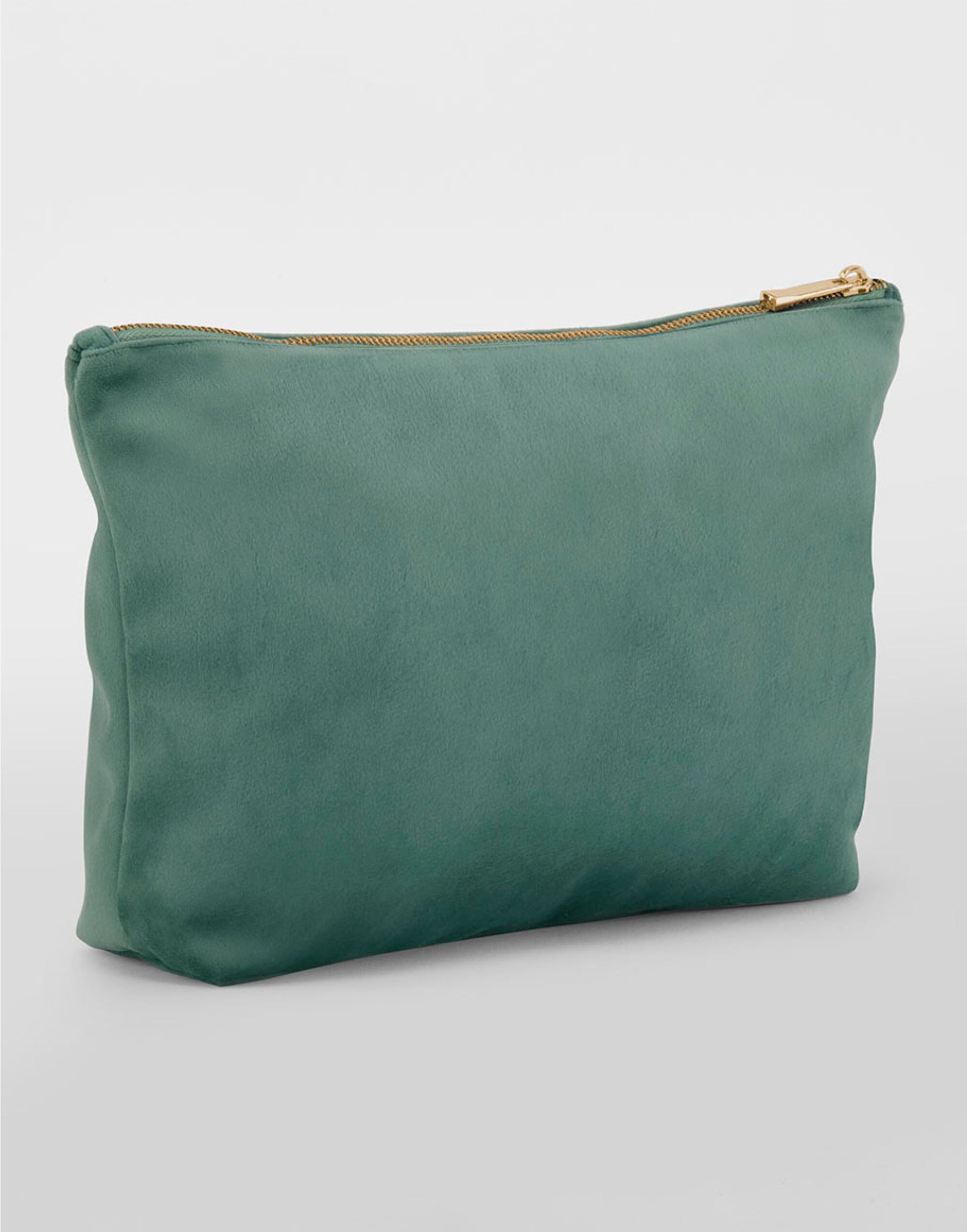 Velvet Accessory Bag - Jade