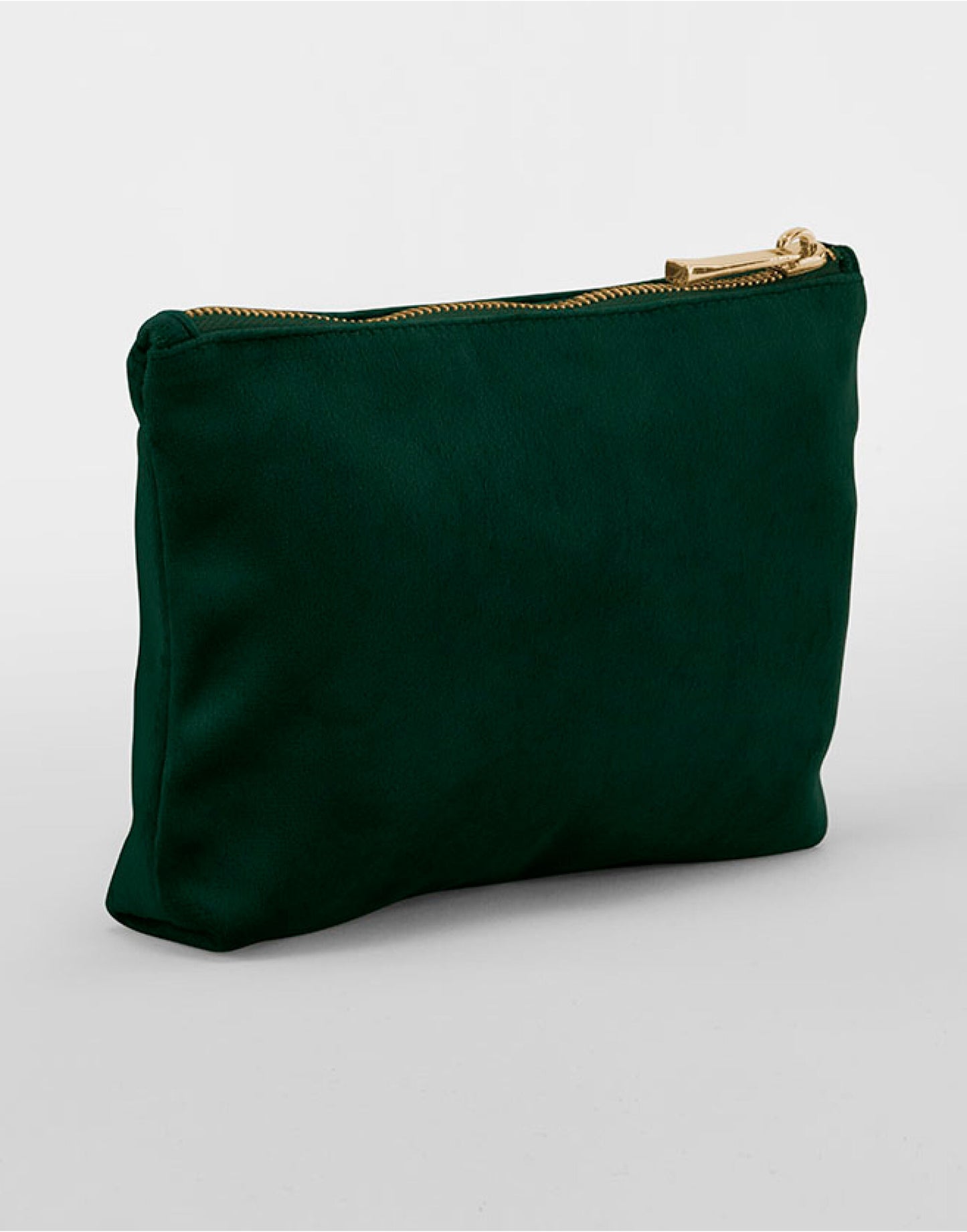 Velvet Accessory Bag - Dark Emerald