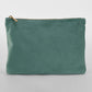Velvet Accessory Pouch - Jade