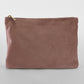 Velvet Accessory Pouch - Rose Quartz