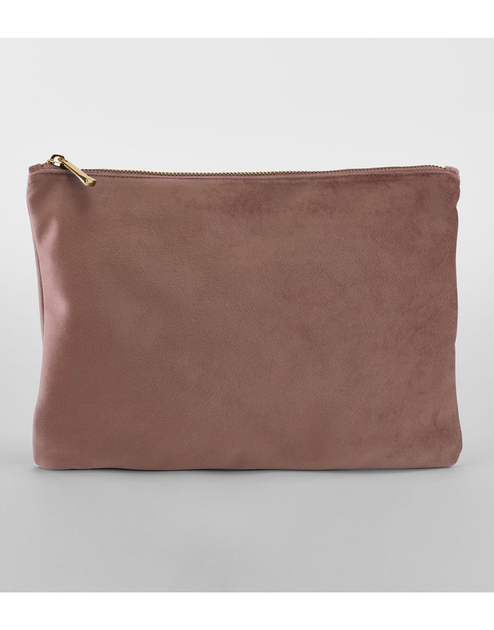 Velvet Accessory Pouch - Rose Quartz