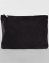 Velvet Accessory Pouch - Black Onyx