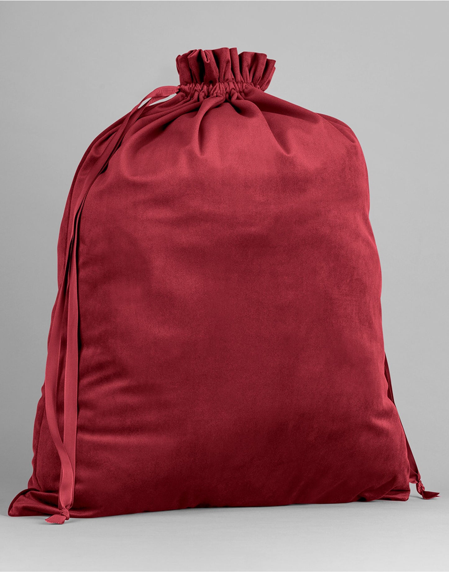 Velvet Gift Bag - Ruby Red