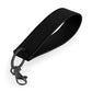 Boutique Wristlet Keyring - Black/Black