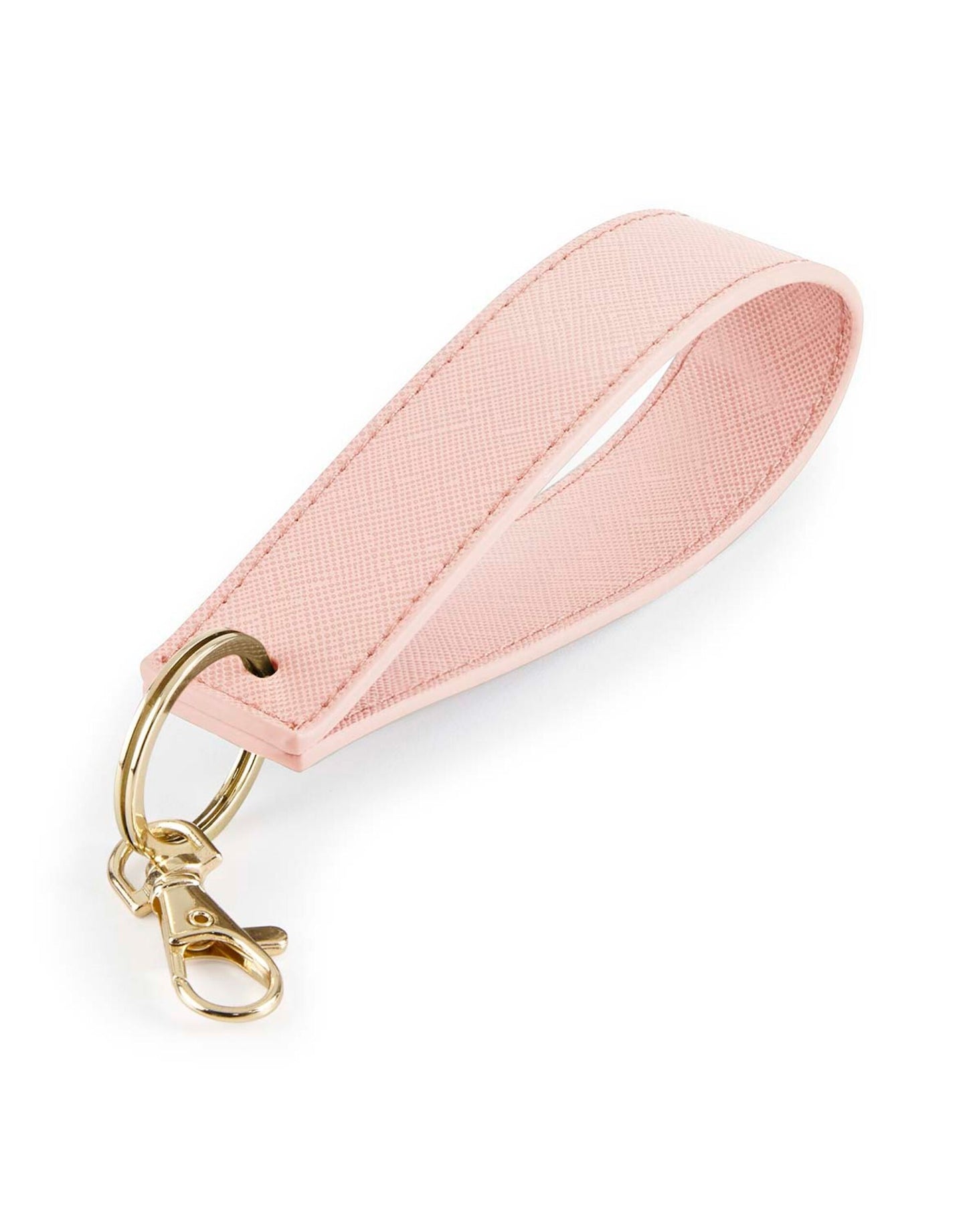 Boutique Wristlet Keyring - Soft Pink