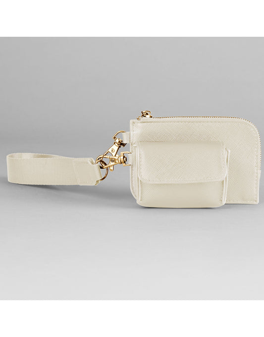 Boutique Pouch Wristlet - Oyster