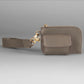 Boutique Pouch Wristlet - Taupe