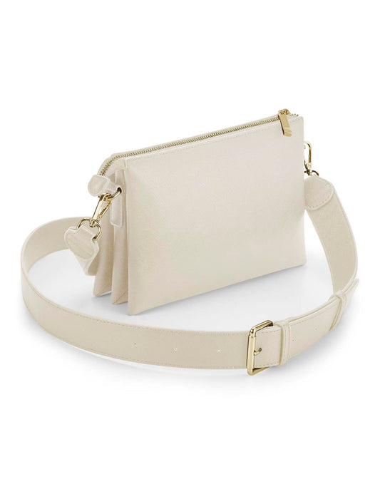 Boutique Soft Cross Body Bag - Oyster