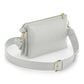 Boutique Soft Cross Body Bag - Soft Grey