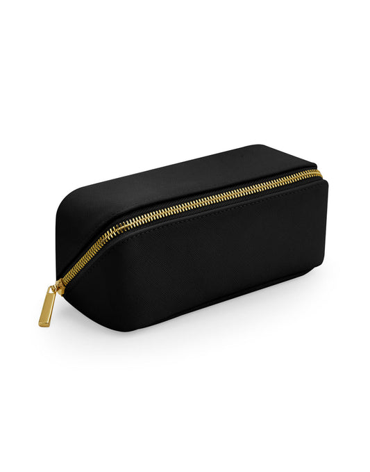 Boutique Open Flat Mini Accessory Case - Black