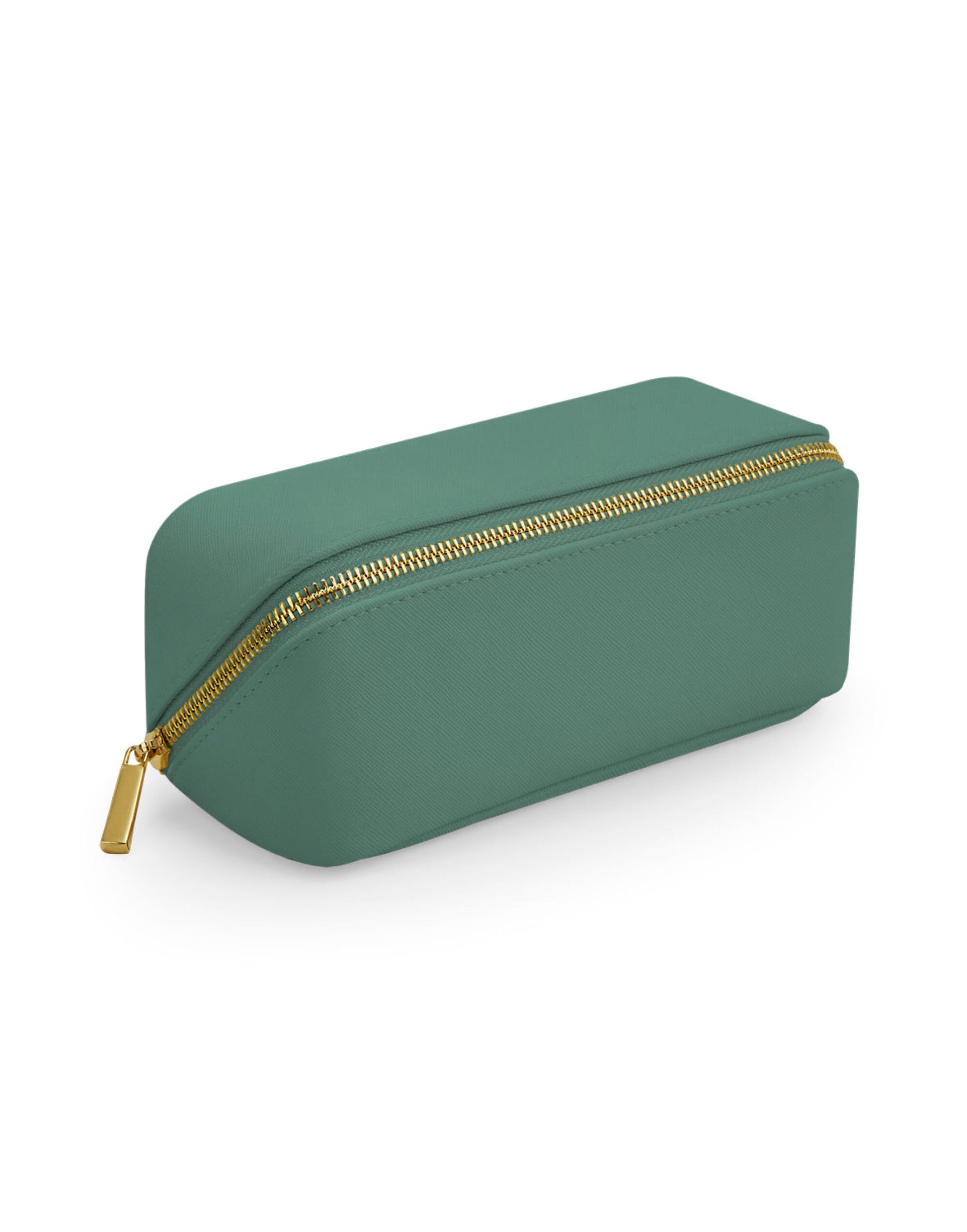 Boutique Open Flat Mini Accessory Case - Sage Green