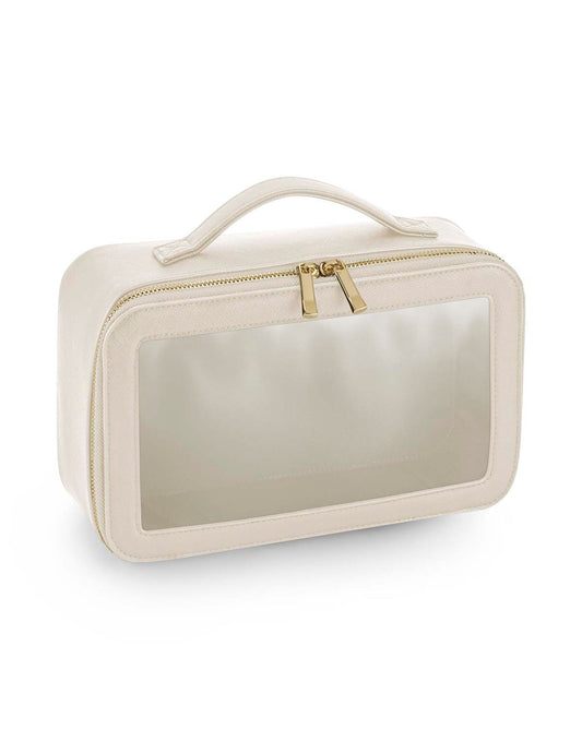 Boutique Clear Window Travel Case - Oyster