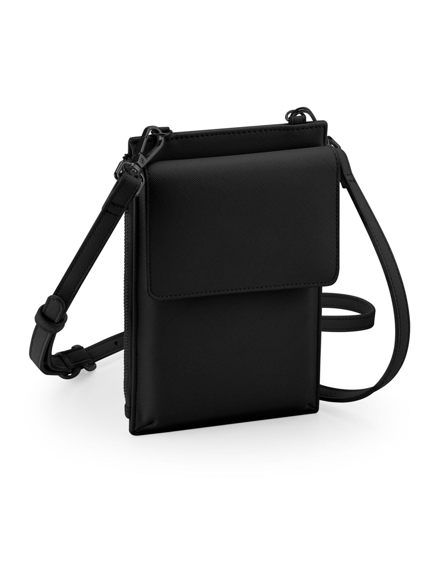 Phone Carry Case - Black/Black