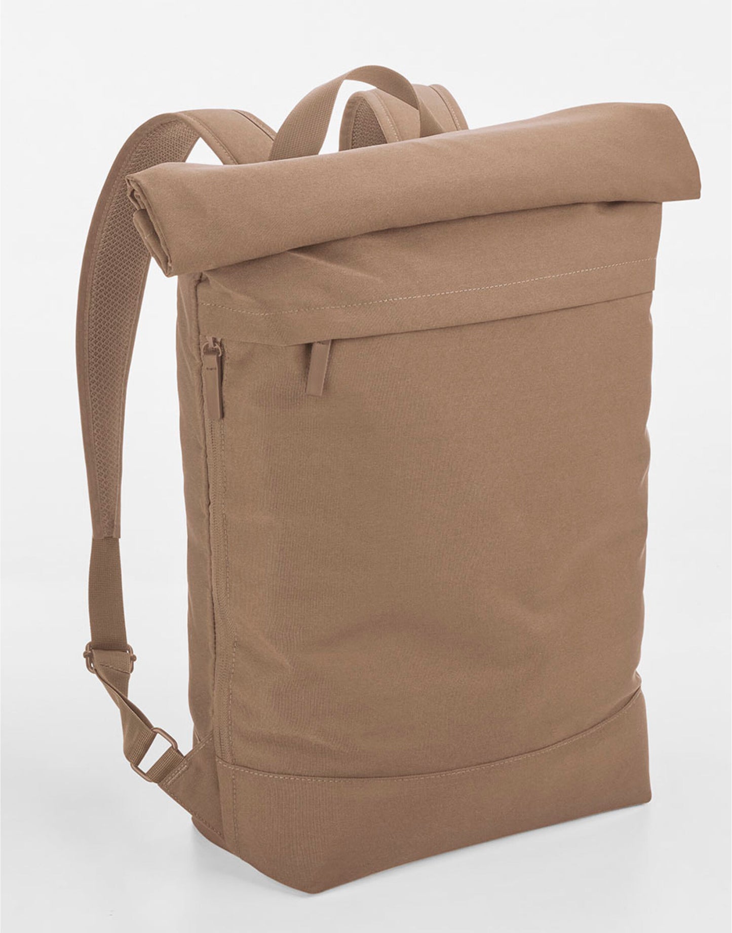 Simplicity Roll Top Backpack - Hazelnut