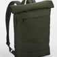 Simplicity Roll Top Backpack - Pine Green