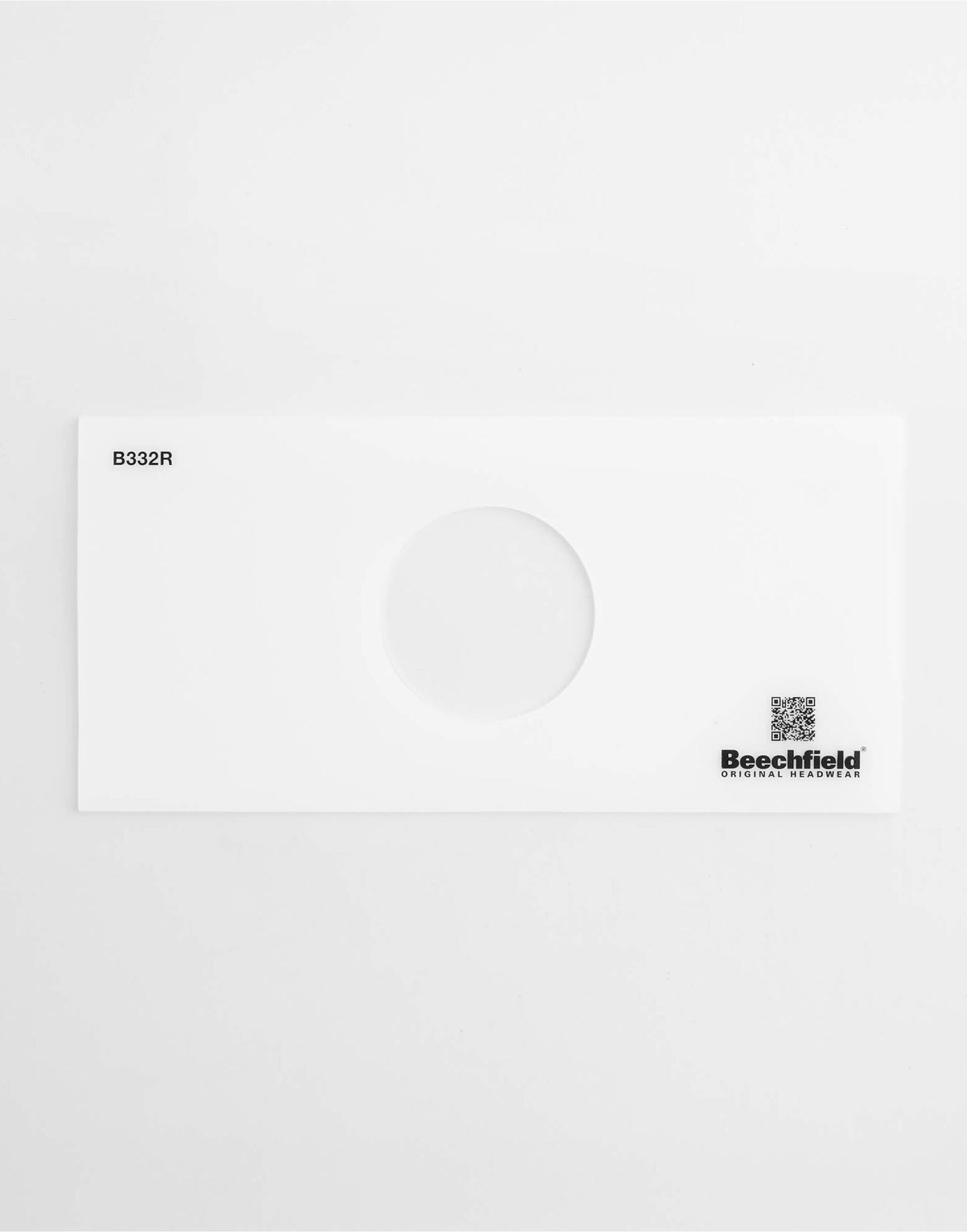 Circular Fashion Patch Template - Clear