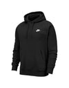 Sportswear Club Hoodie - Black/Black/White
