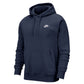 Sportswear Club Hoodie - Midnight Navy/Midnight Navy/White