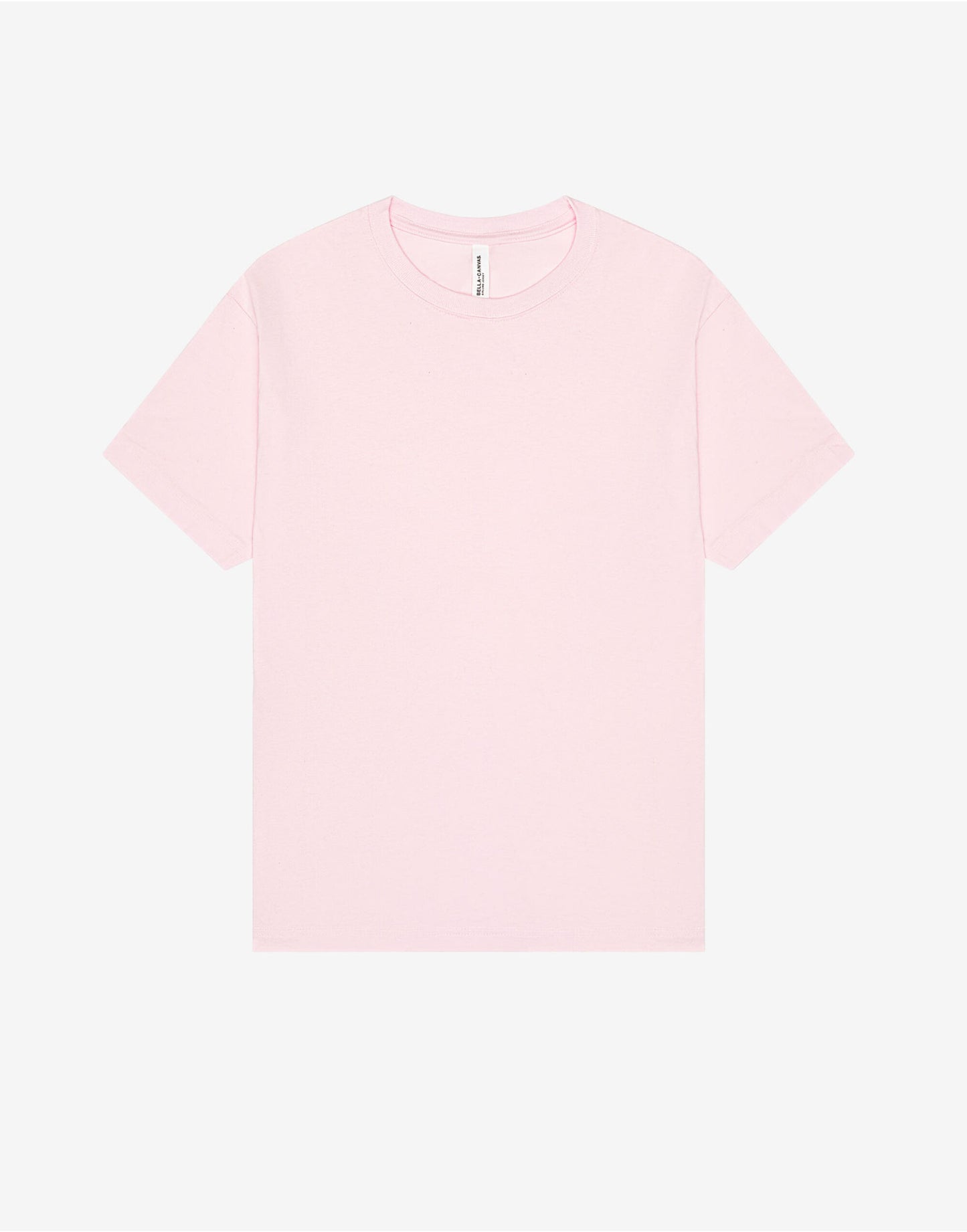 Unisex Heavy Boxy Tee - Soft Pink