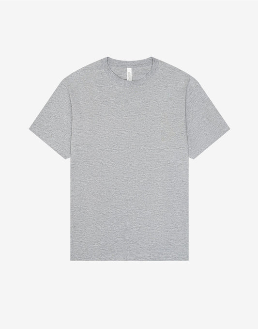 Unisex Heavy Boxy Tee - Athletic Heather