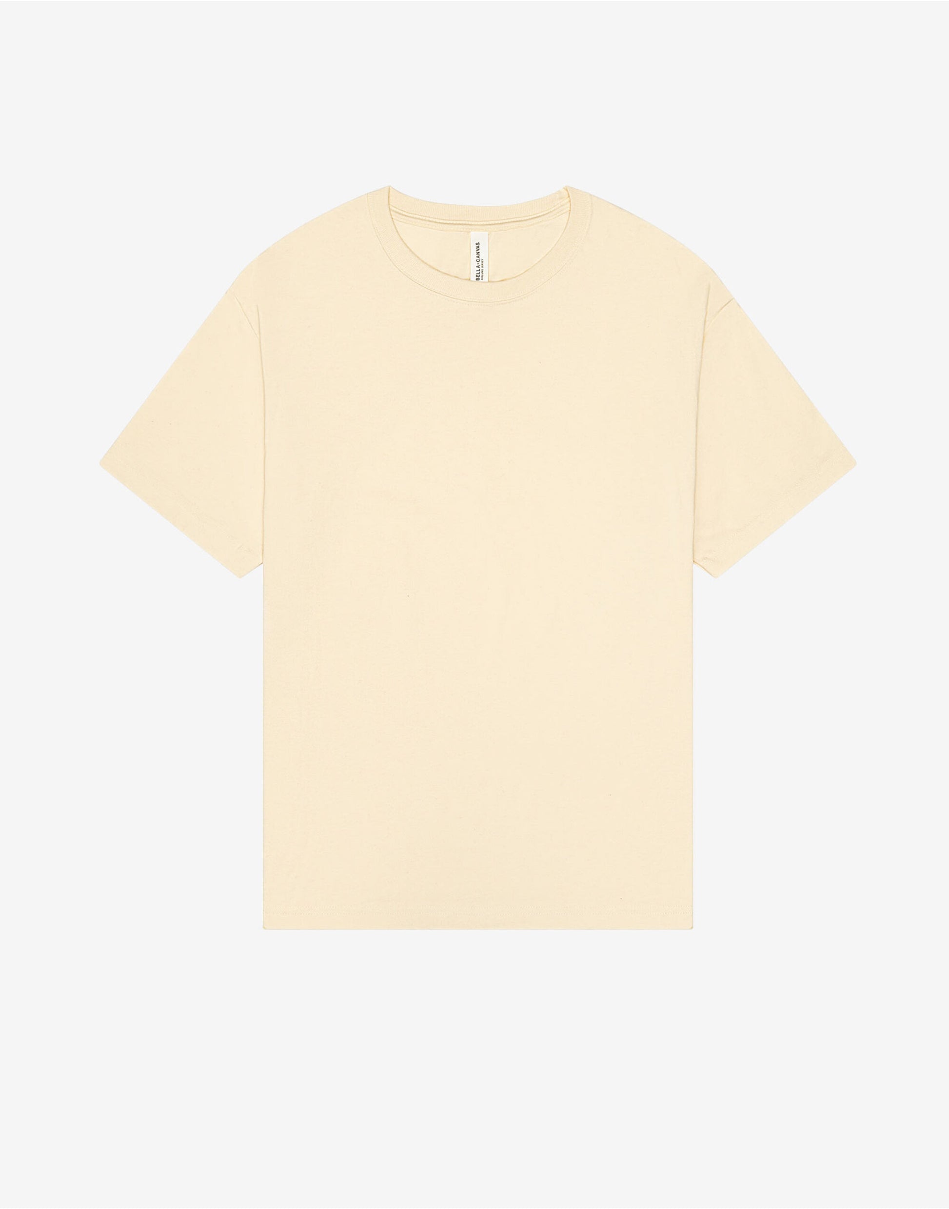 Unisex Heavy Boxy Tee - Natural
