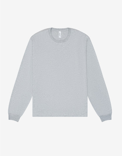 Unisex Heavy Boxy Long Sleeve Tee - Athletic Heather