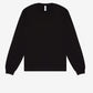 Unisex Heavy Boxy Long Sleeve Tee - Black