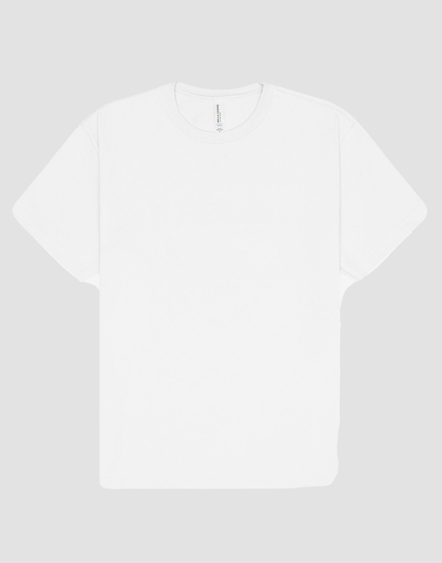 Unisex Short Sleeve Heavy Tee - White