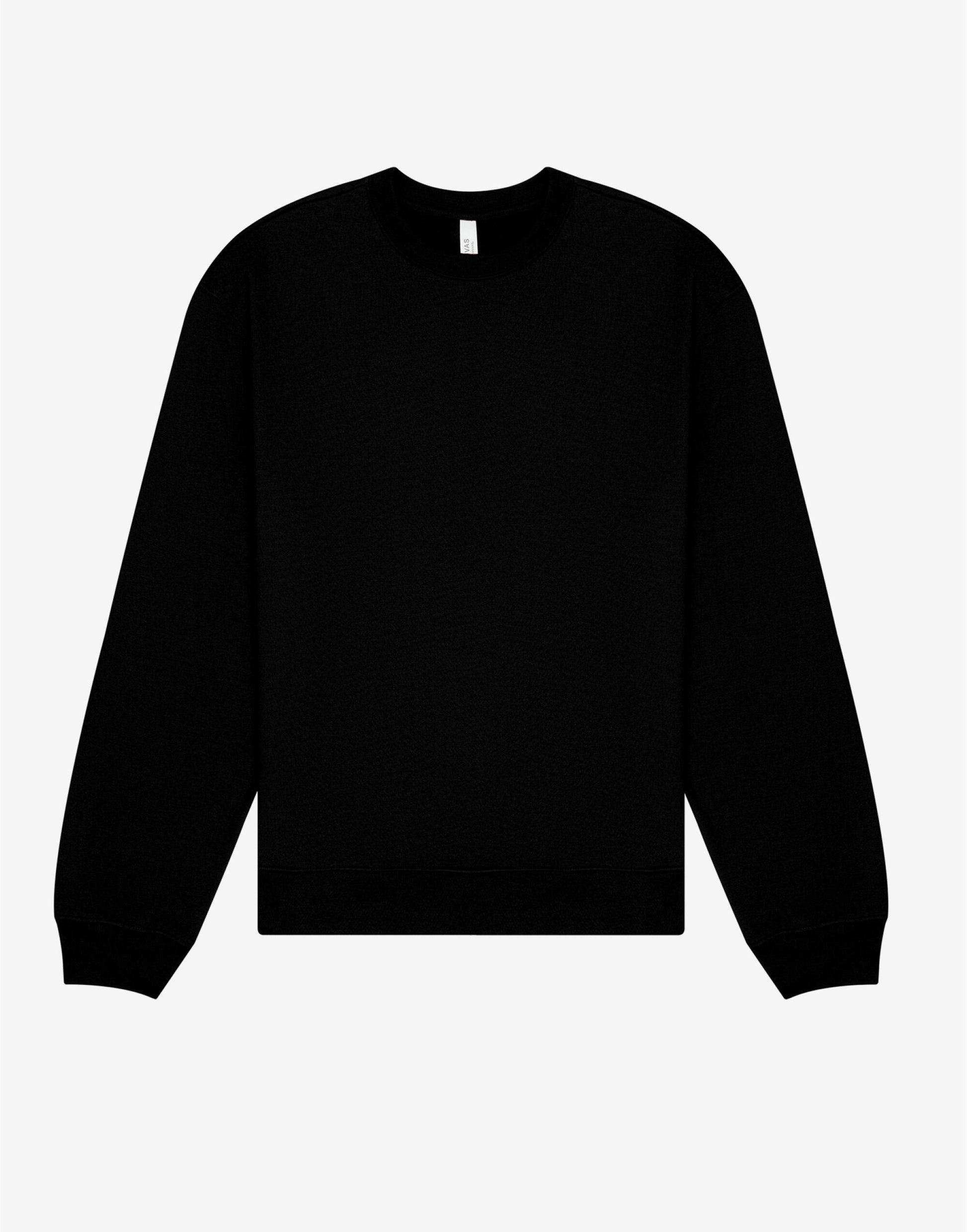 Unisex Crewneck Heavy Sweatshirt - Black