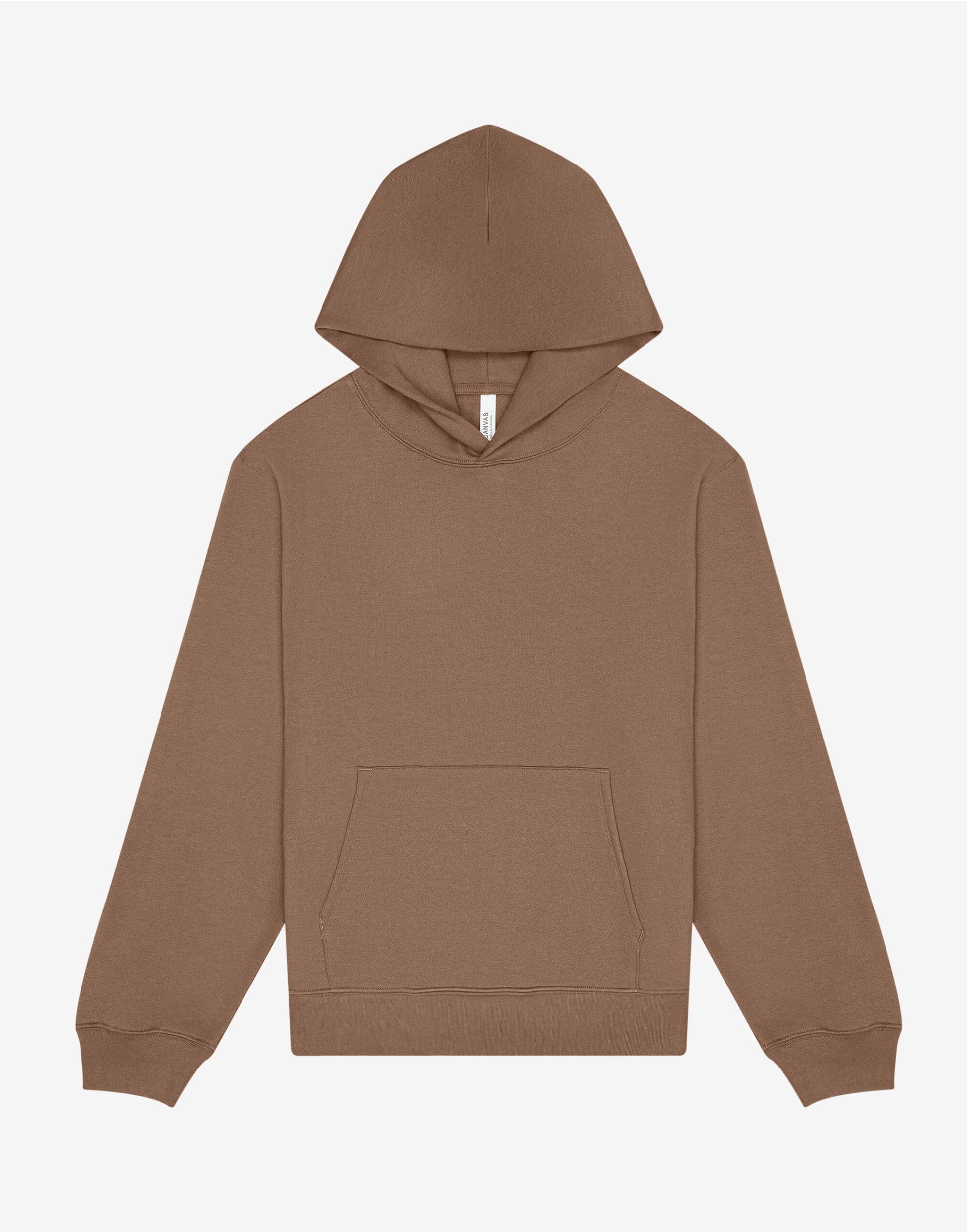 Unisex Heavy Pullover Hoodie - Vintage Brown