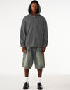 Unisex Heavy Full Zip Hoodie - Asphalt