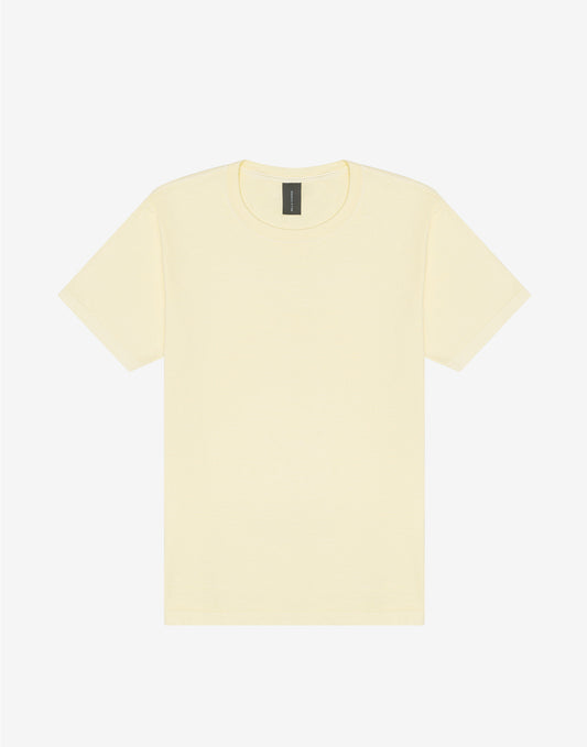 Unisex Heavyweight Washed Tee - Buttermilk