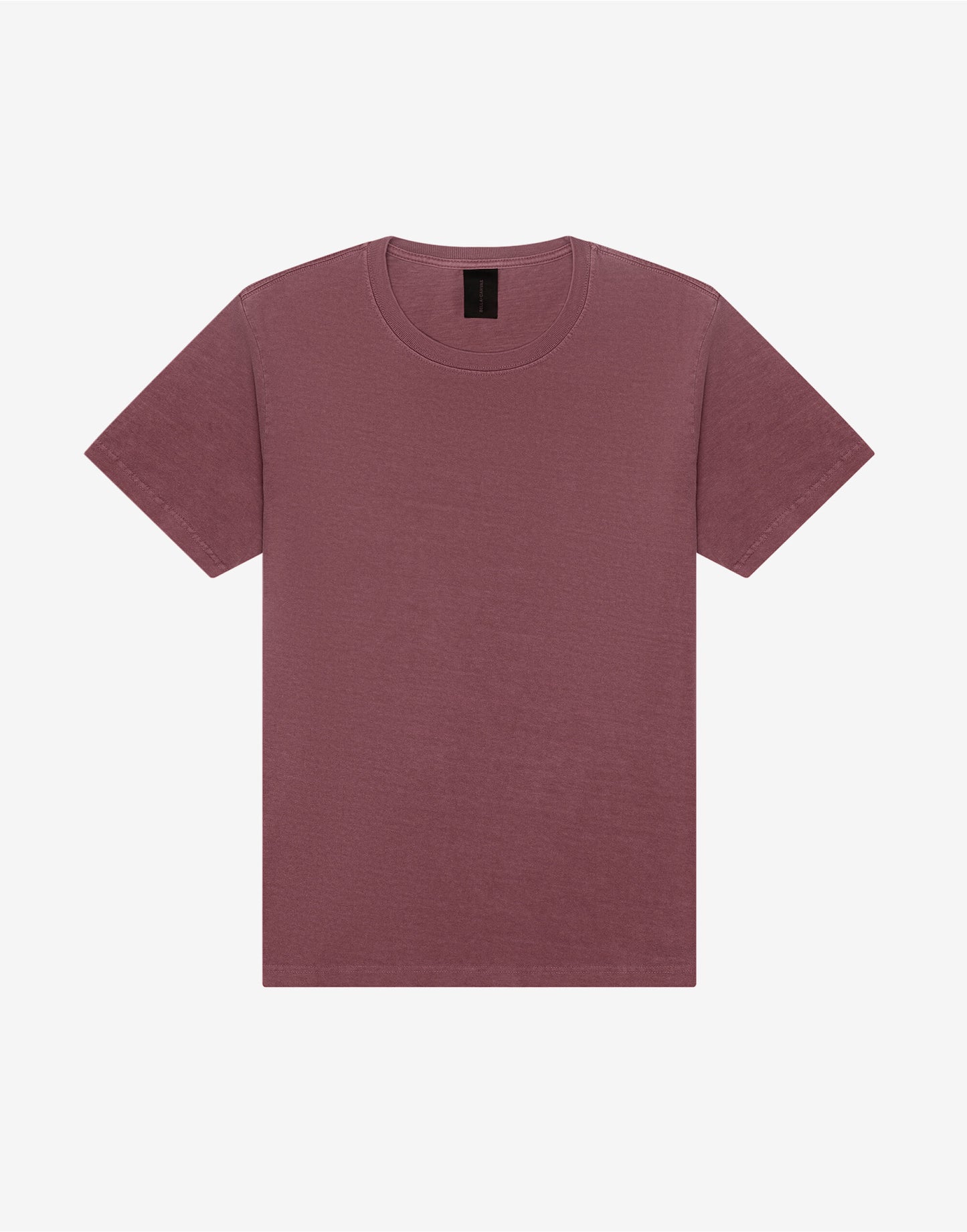 Unisex Heavyweight Washed Tee - Washed Maroon