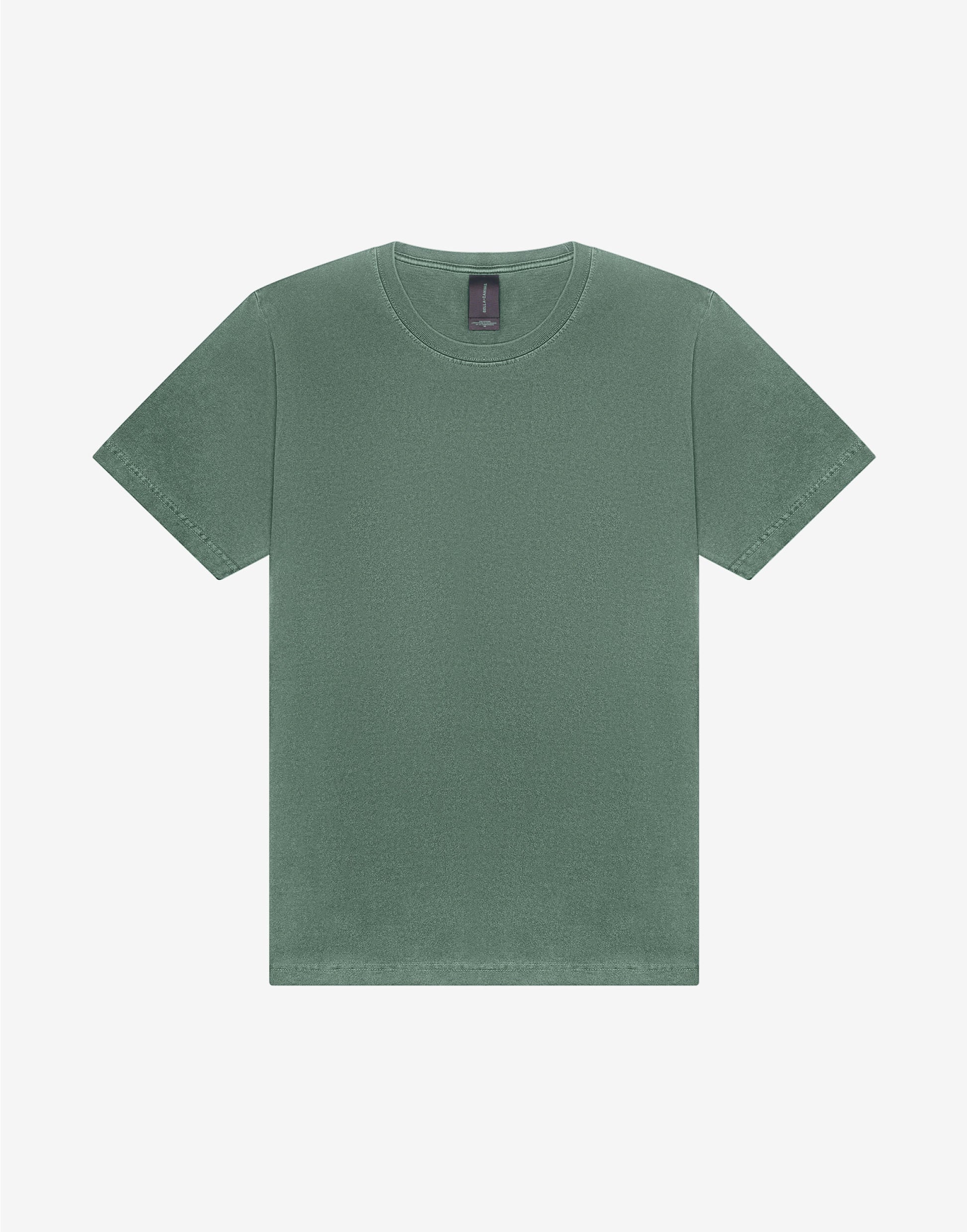 Unisex Heavyweight Washed Tee - Washed Pine