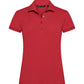 Virtue Polo Solid Women - Red