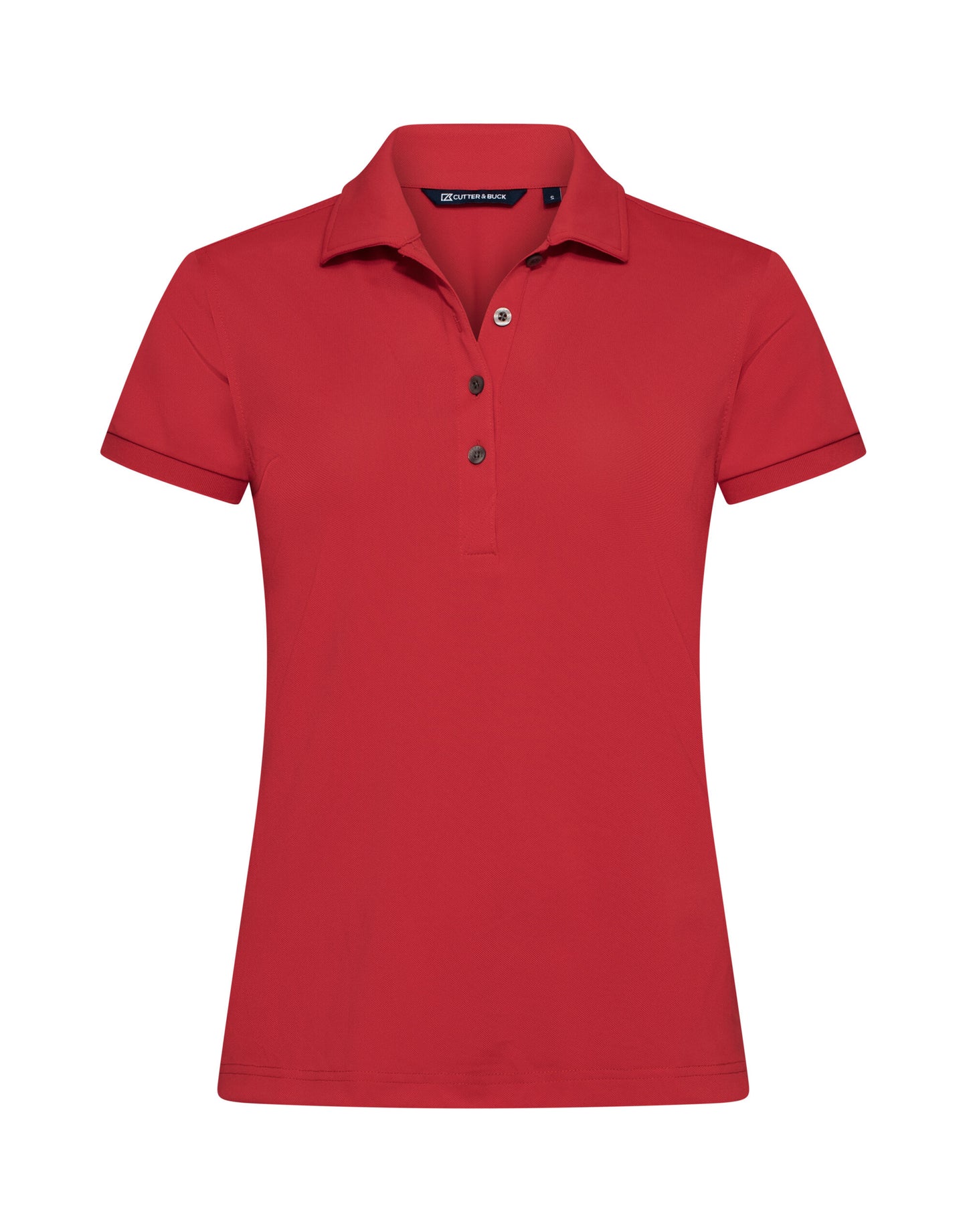 Virtue Polo Solid Women - Red