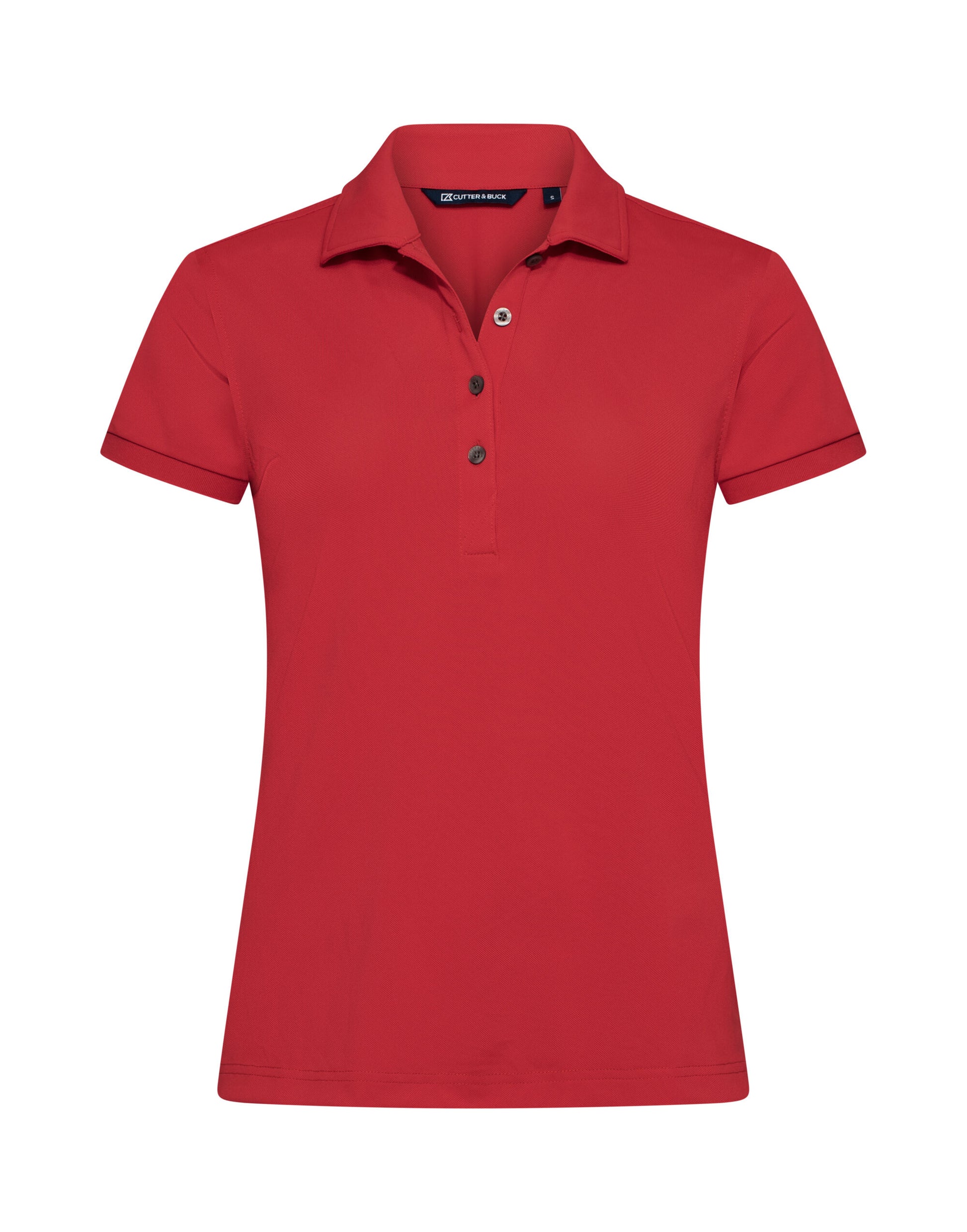 Virtue Polo Solid Women - Red