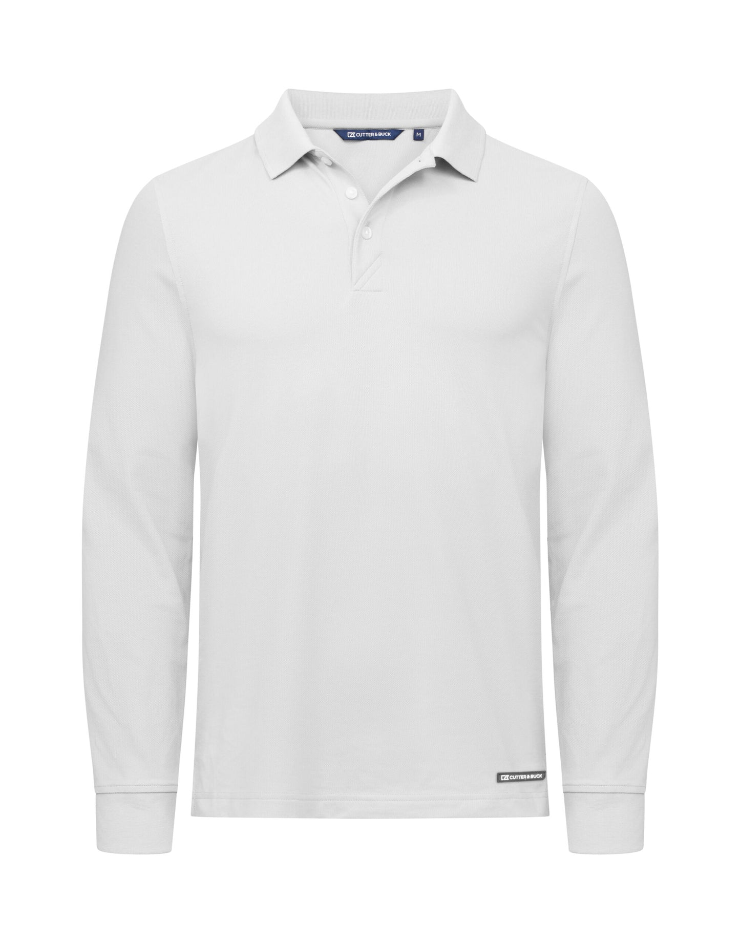 Advantage Long Sleeve Polo Men - White