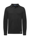 Advantage Long Sleeve Polo Men - Black
