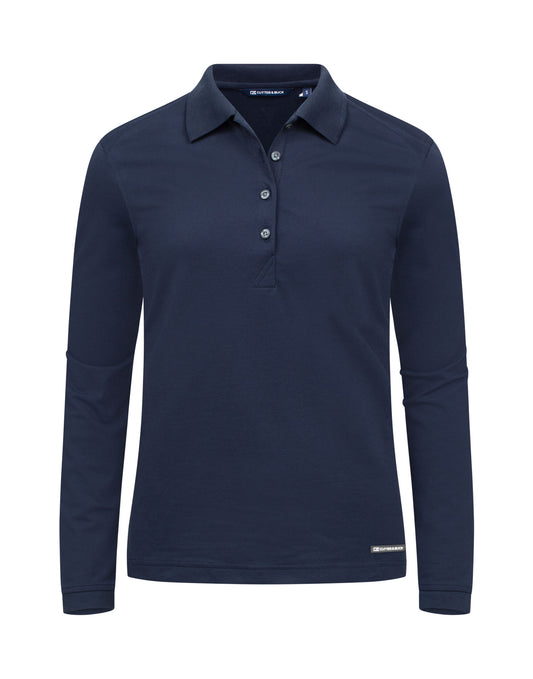 Advantage Long Sleeve Polo Women - Dark Navy