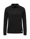 Advantage Long Sleeve Polo Women - Black