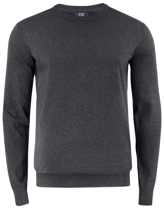 Oakville Crewneck Men - Anthracite Melange