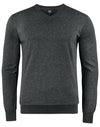 Oakville V-neck Men - Anthracite Melange
