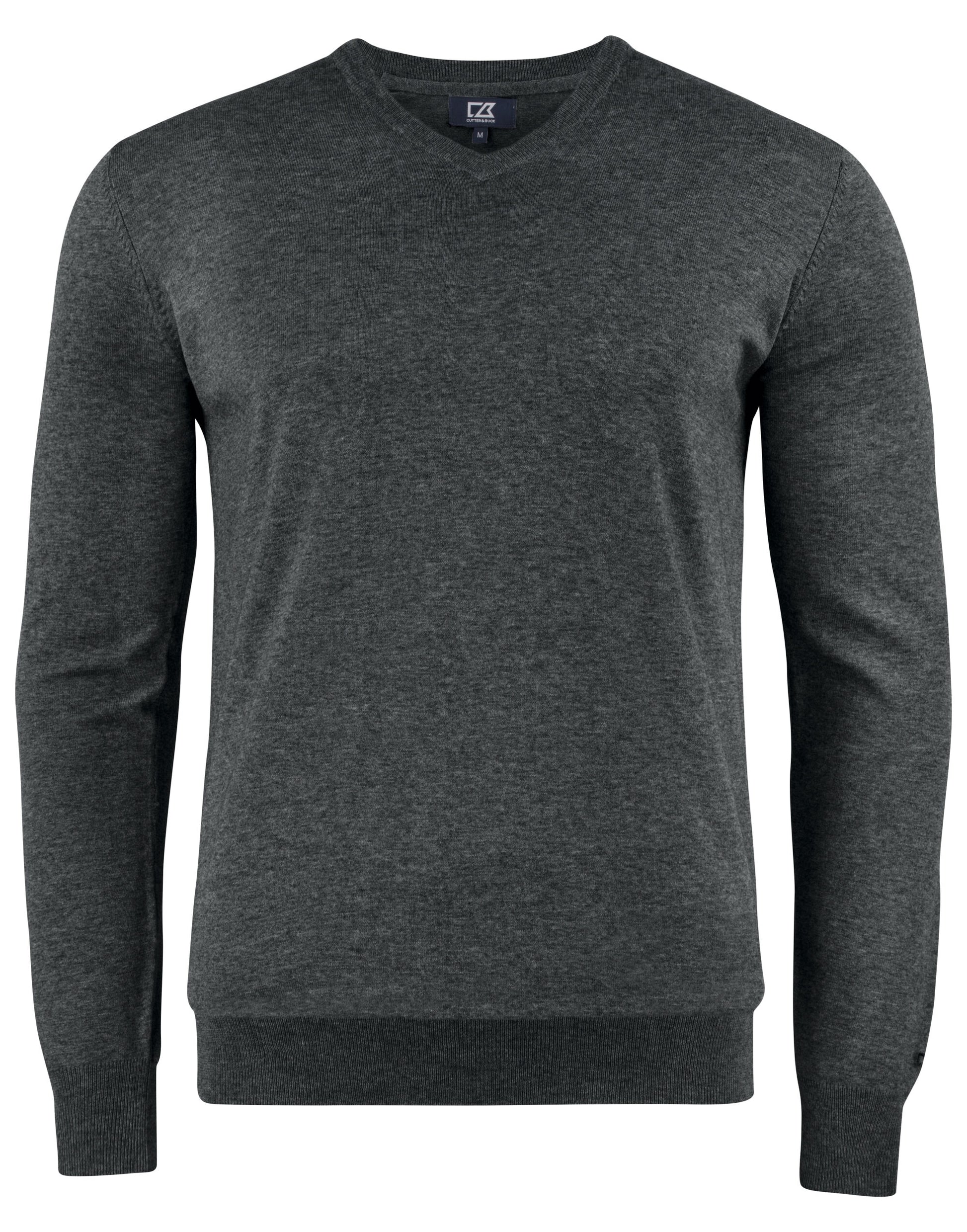 Oakville V-neck Men - Anthracite Melange