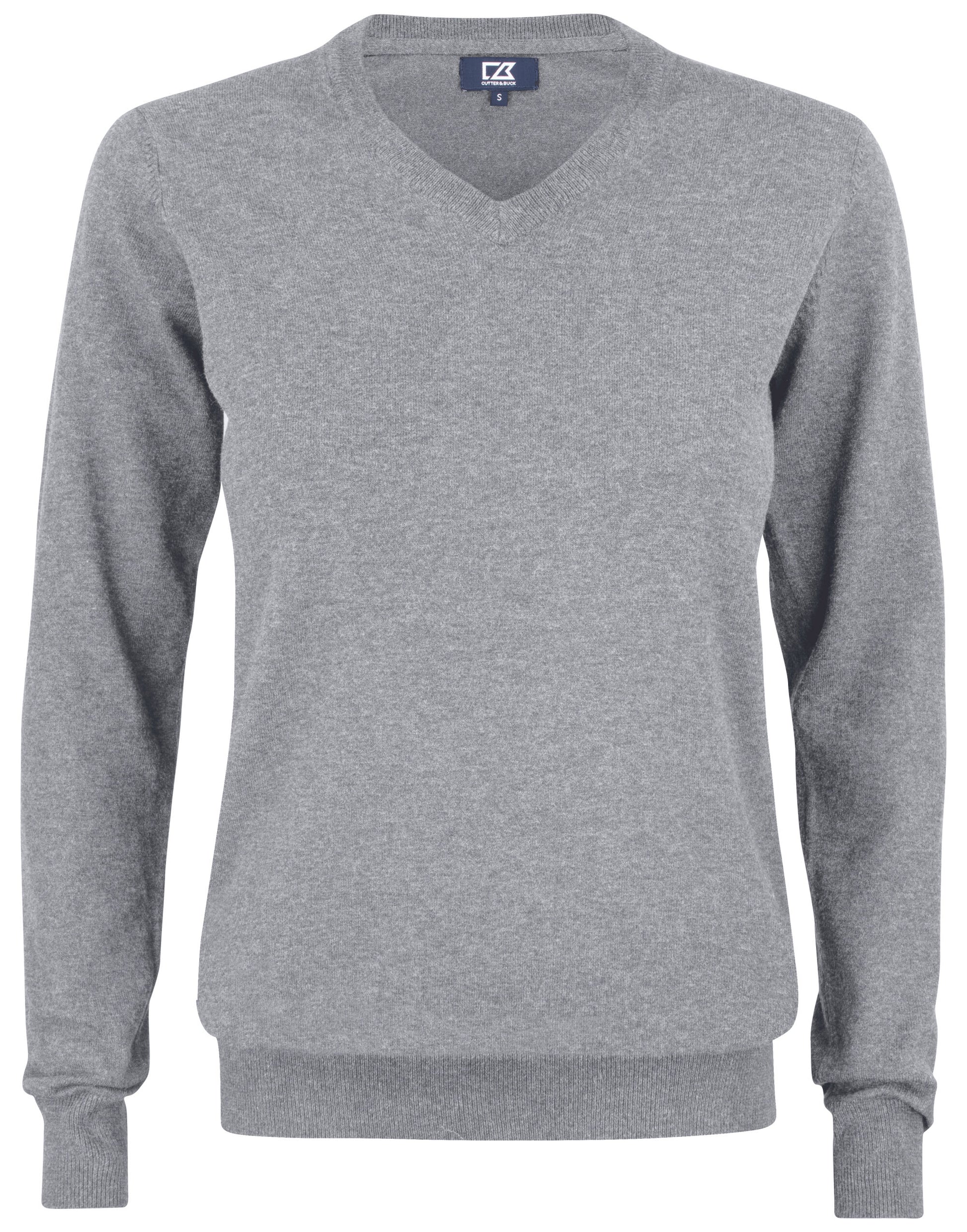 Oakville V-neck Women - Grey Melange