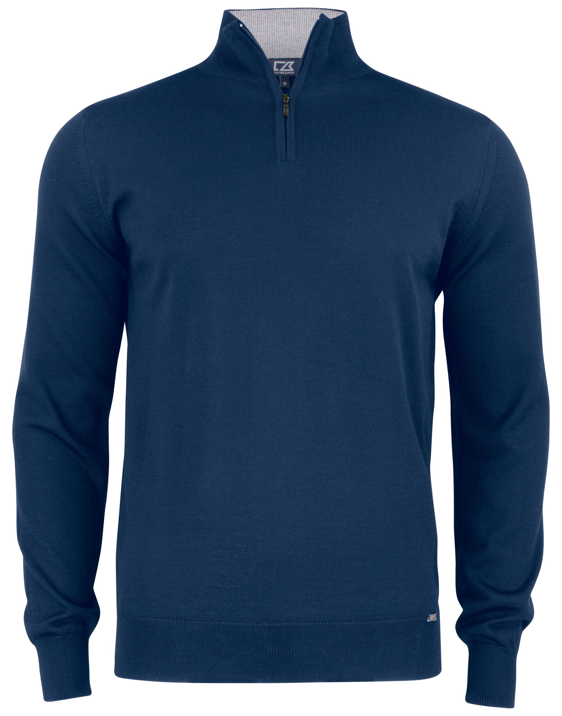 Everett Half Zip Sweater - Dark Navy