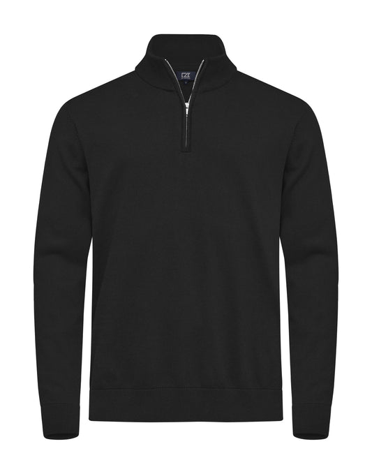 Oakville Half Zip Sweater Men - Black