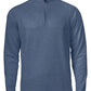 Coos Bay Half Zip Men - Slate Blue