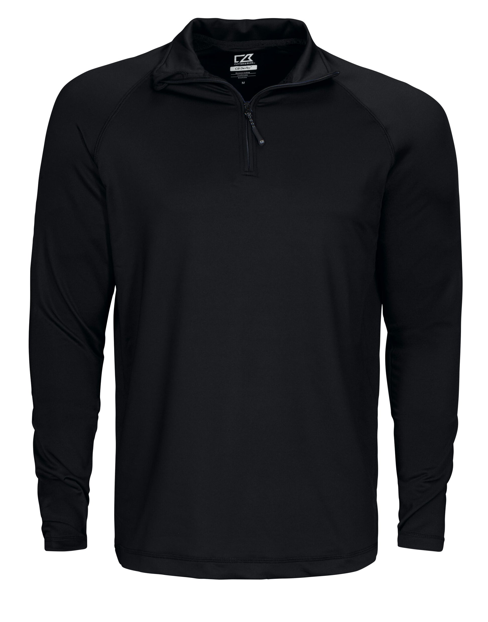 Coos Bay Half Zip Men - Black