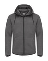 Pemberton Hood Full Zip Men - Anthracite Melange